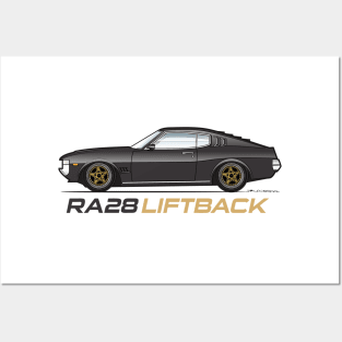 RA28 Black e Gold Posters and Art